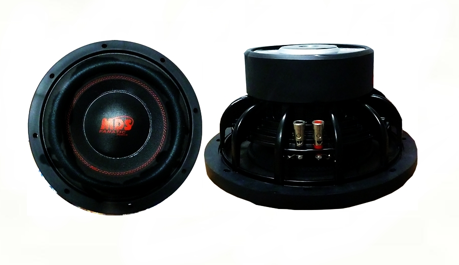 ลำโพงรถยนต์ ซับวูฟเฟอร์ MDS 10 นิ้ว 6000 W โครงหล่อ ว้อยคู่ แม่เหล็ก 2 ชั้น (จำนวน 2 ดอก)