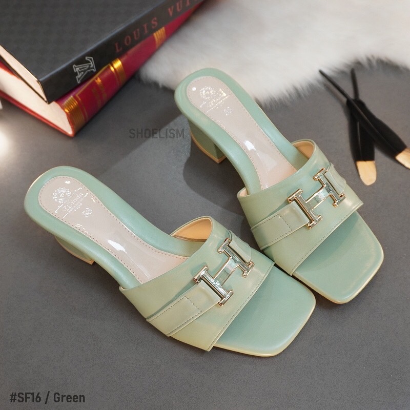 พร้อมส่งจ้า รองเท้าส้นสูง โทนสีละมุน ใส่แล้วขับผิวทุกสี สุดปัง ใครไม่มีถือว่าพลาด เตือนแล้วน้า