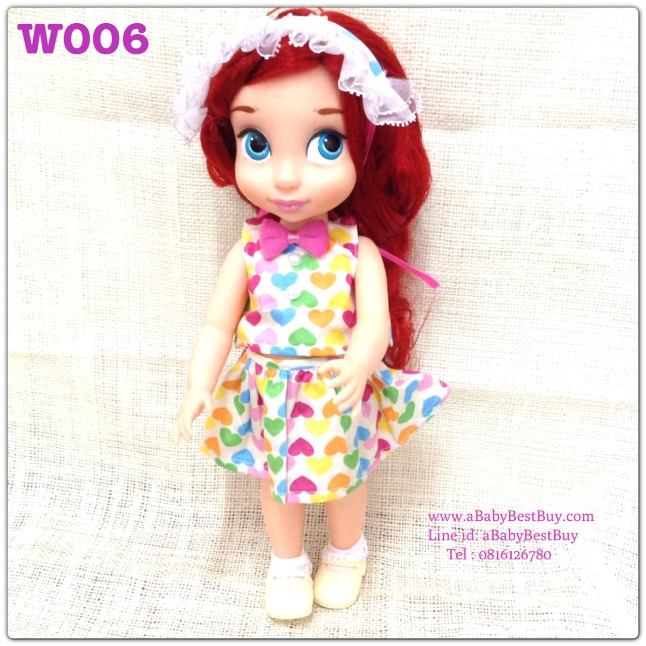 เสื้อผ้า Disney Animators' Collection Doll - 16'' (พร้อมส่ง)