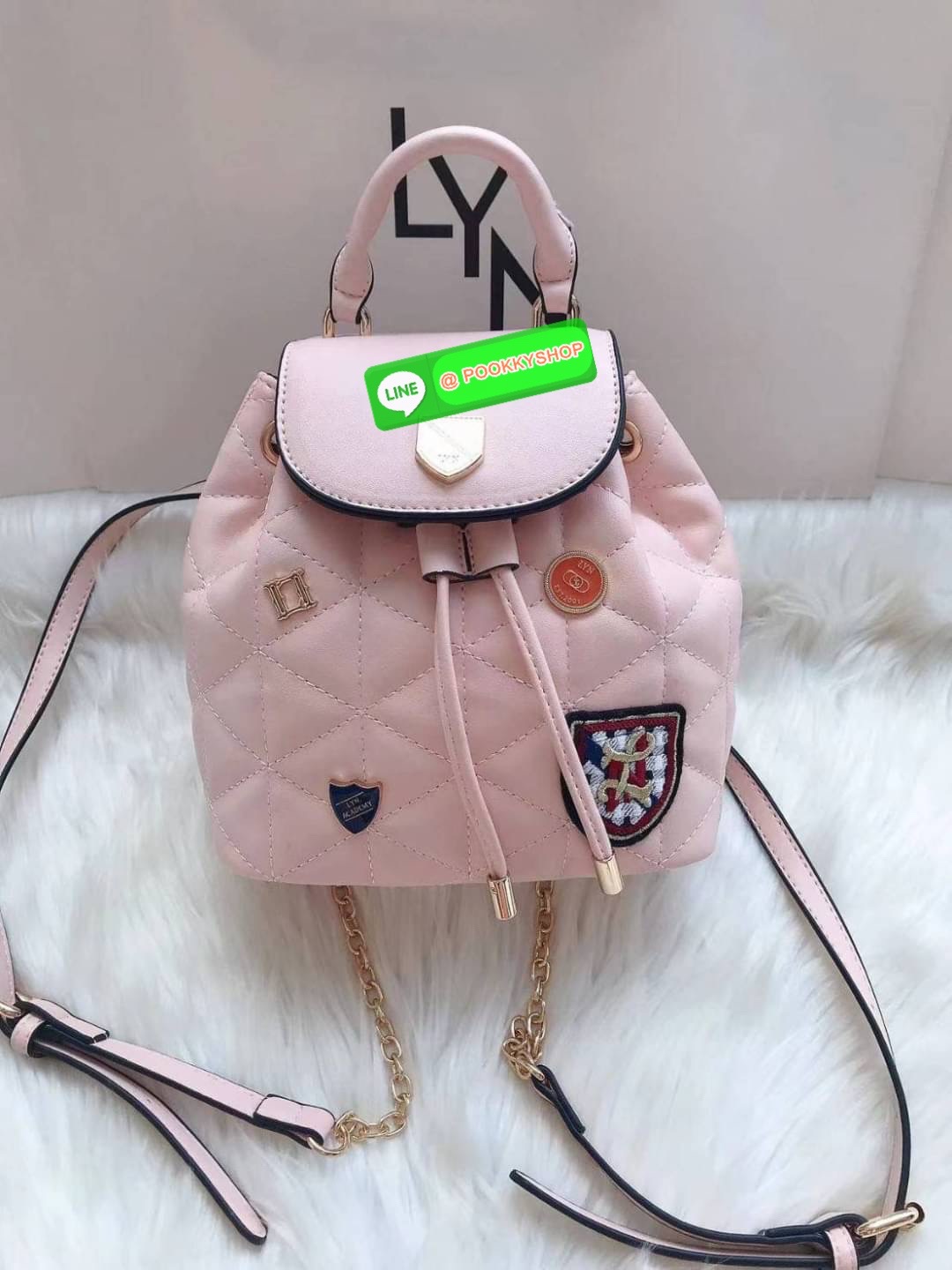กระเป๋า Lyn เป็นเป้ได้ สะพายข้างได้ คอลเลคชั่นใหม่ งานแท้Outlet