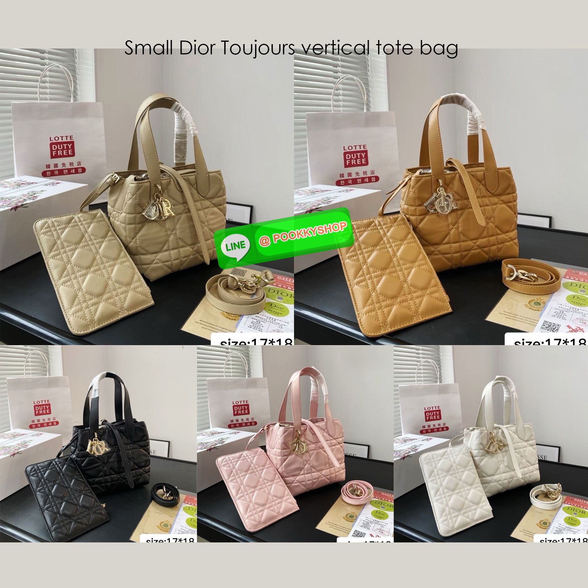 Dior Small Dior Toujours vertical tote bag 18cm กระเป๋าสะพายทรงบัคเก็ตไซส์ใหม่กะทัดรัด คลาสสิคหนังสวยหรูหราเกินราคา ดีไซน์นุ่มนวลทันสมัย ภายในโล่งกว้าง อัฟลุคปังได้ไม่ยากเลยสำหรับใบนี้ เป็นไอเท็มที่ควรมีไว้ติดบ้านอีกใบเลยน้า