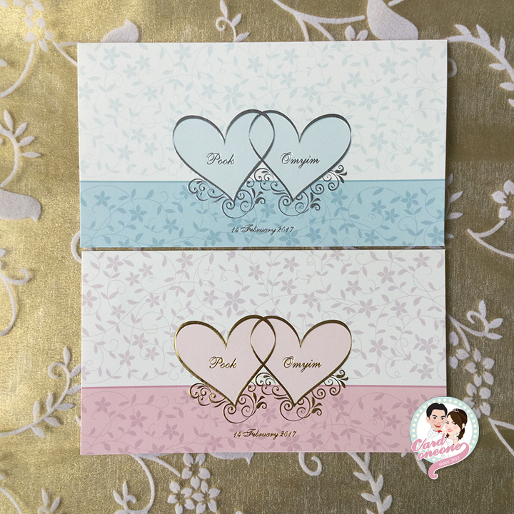 การ์ดวินเทจลายดอกไม้