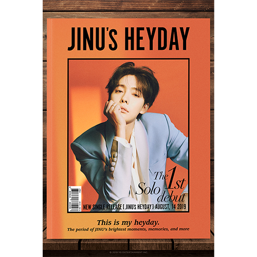 WINNER JINU 1st Single Album - JINU’s HEYDAY