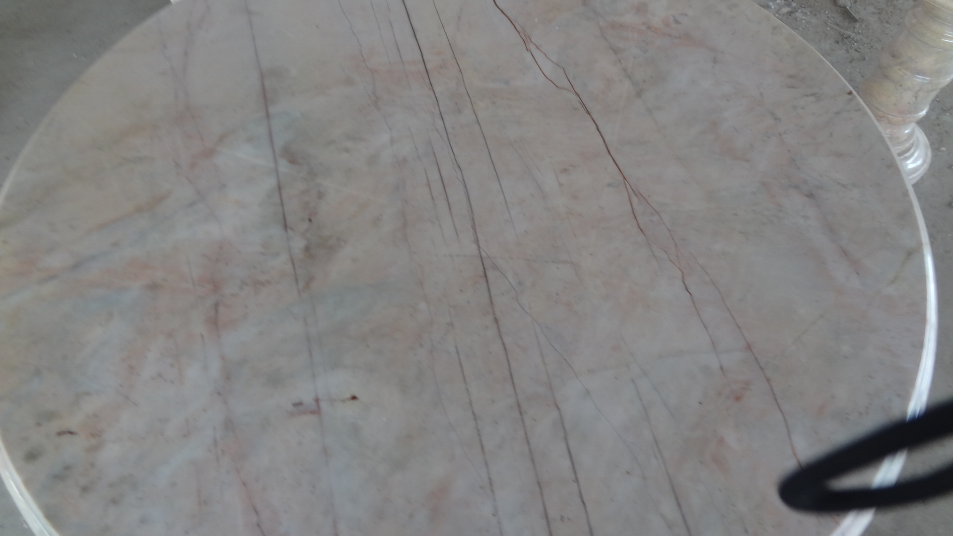 โต๊ะหินอ่อนขนาด 80 เซนติเมตร เก้าอี้ 4ตัว โต๊ะสูง 80 เซนติเมตร