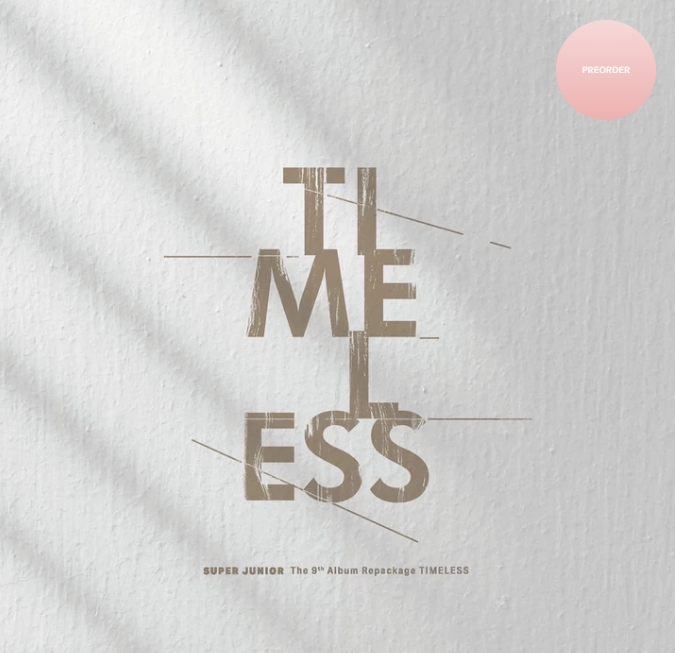 Super Junior 9th Repackage Album - TIMELESS