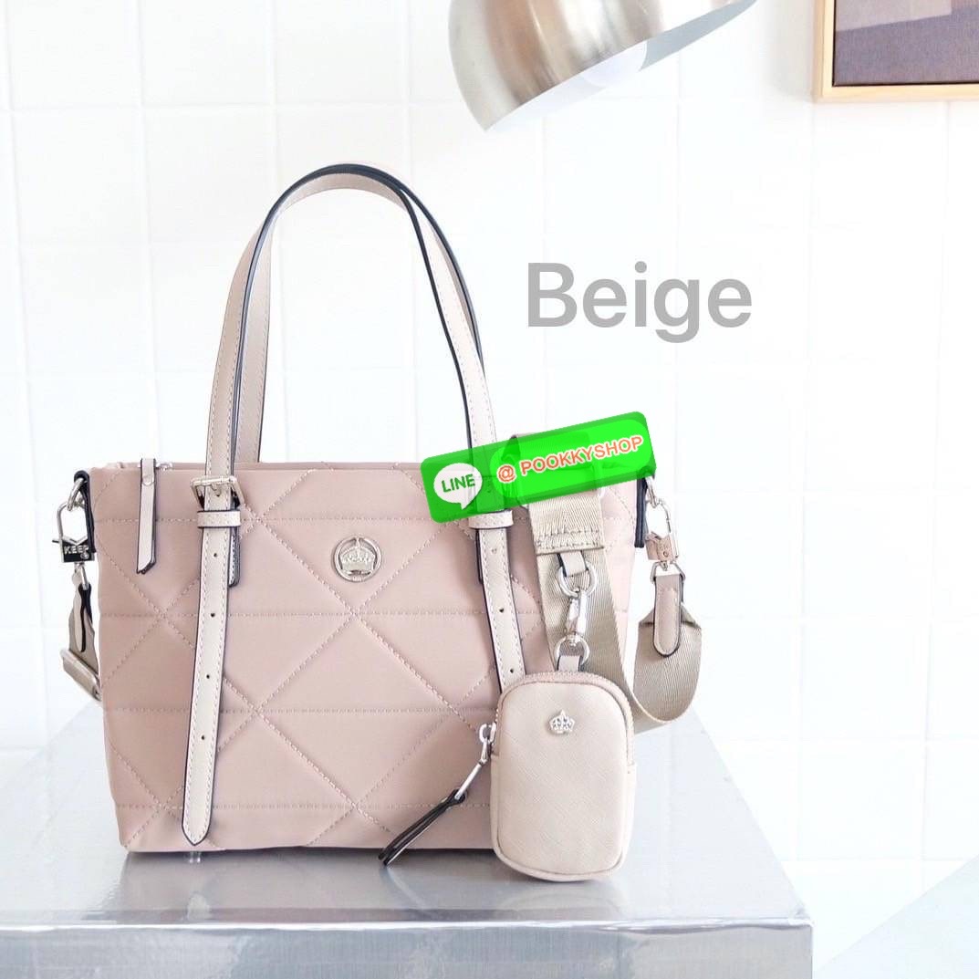 👑รุ่นขายดีล่าสุด กระเป๋า รุ่น COZY ทรง 𝗦𝗛𝗢𝗣𝗣𝗜𝗡𝗚 𝗕𝗔𝗚 size M (กลาง) ที่ผลิตจากวัสดุ Signature ของทางแบรนด์ 𝗡𝗬𝗟𝗢𝗡 𝗡