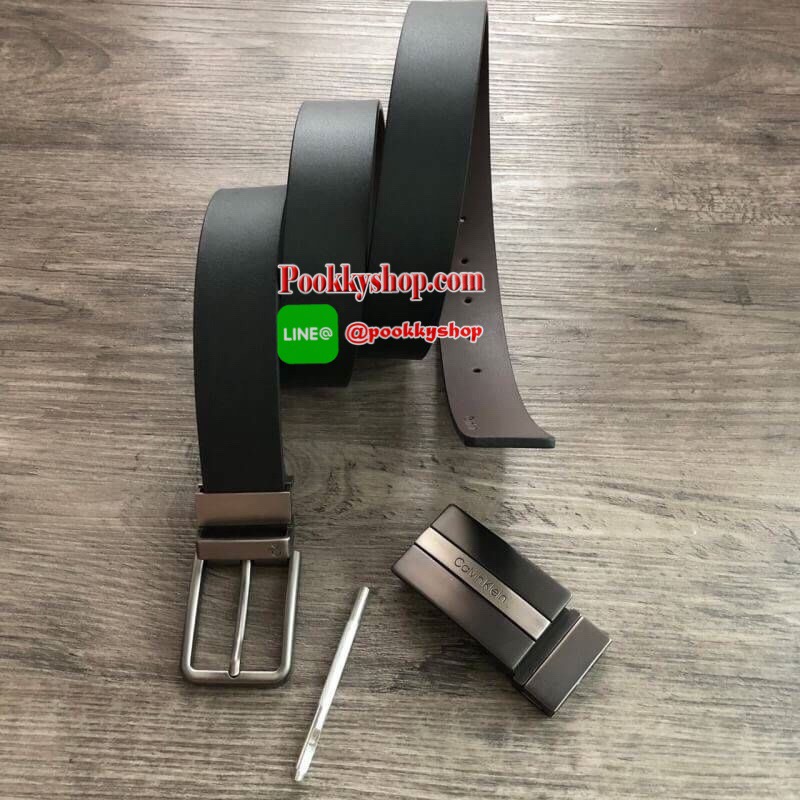 Calvin Klein Belt and Buckle Set เซตสุดคุ้ม!! เข็มขัด + หัวเข็มขัด 2 ชิ้น จะมอบเป็นของขวัญหรือใช้เองก็แนะนำเลยค่าา
