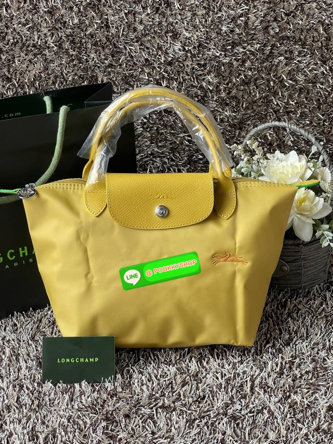 ðLongchamp LE PLIAGE GREEN Top handle bag S āļāļĢāļ°āđāļāđāļēāļāļ·āļāđāļāļāļīāđāļ§āđāļāļāļĩāđāļĄāļĩāļāđāļģāļŦāļāļąāļāđāļāļēāļāļĒāđāļēāļāđāļŦāļĨāļ·āļāđāļāļ·āđāļ āđāļāļāđāļāđāļāļāđāļ§āļĒāļĨāļēāļĒāđāļŠāđāļāļŠāļ°āļāļēāļāļāļēāđāļāļāļāļĨāļēāļŠāļŠāļīāļāđāļĨāļ°āļŠāļąāļĄāļāļąāļŠāļāļĩāđāđāļāđāļāļāļđāđāļŦāļāļīāļ āļāļĢāļ°āđāļāđāļēāđāļāļāļĩāđāļŠāļēāļĄāļēāļĢāļāļāļ·āļāļāđāļ§āļĒāļĄāļ·āļāļŦāļĢāļ·āļāļāļąāļāđāļāđāļāļŦāļāļąāļāļŠāļ·āļāļāļāļāđāļāļāđāļāđāđāļāļāļĢāļīāļāļāļēāļāđāļ§āļĒāļŦāļđāļāļąāļāļāļąāđāļāļŠāļāļāļāđāļēāļāđāļĨāļ°āļāļąāļ§āļĨāđāļāļāđāļ