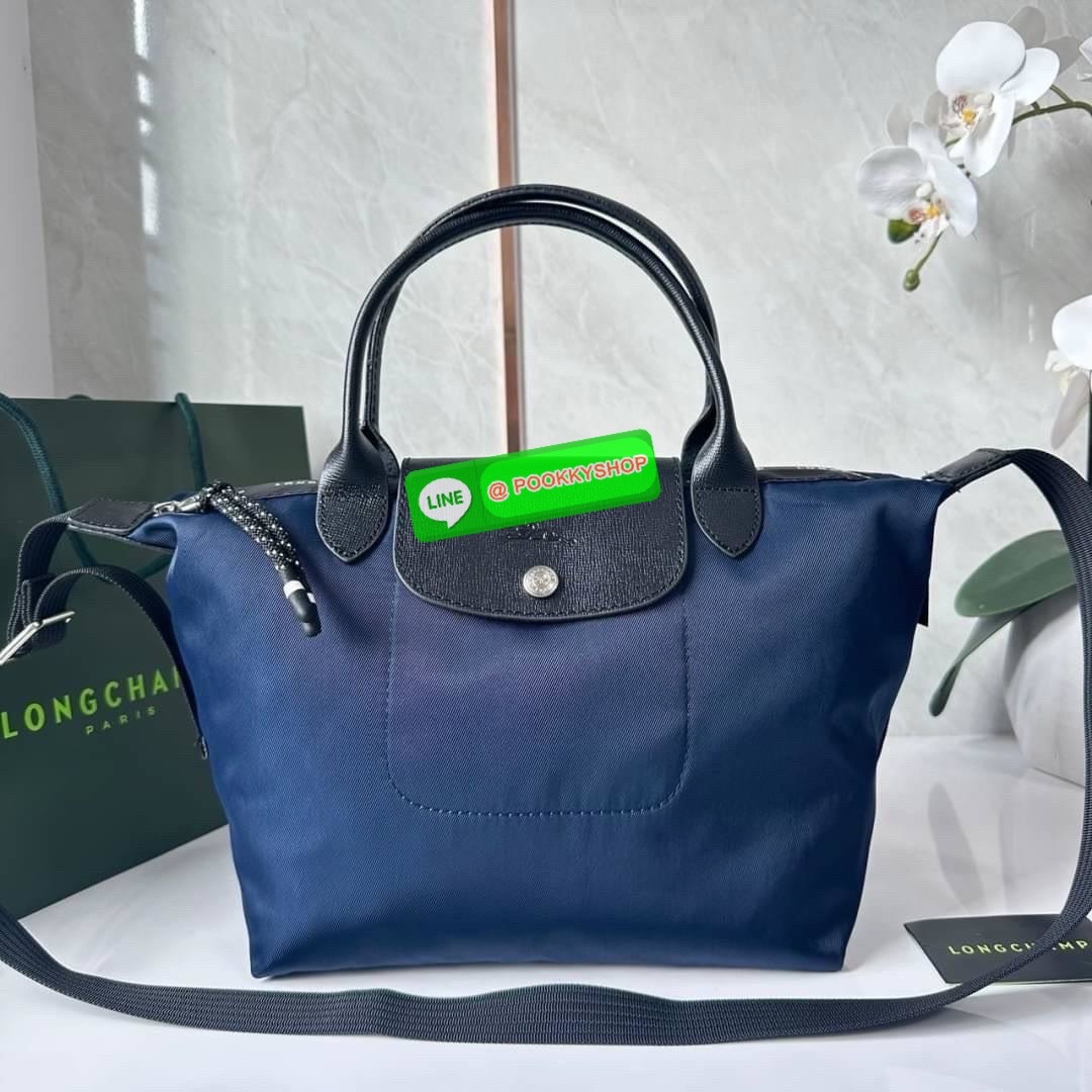 LONGCHAMP LE PLIAGE ENERGY MEDIUM HANDBAG 🔖กระเป๋าสะพายไหล่/ถือ คอลเลคชั่นใหม่สไตล์เรียบหรู ขนาดกลางจุของได้เยอะ