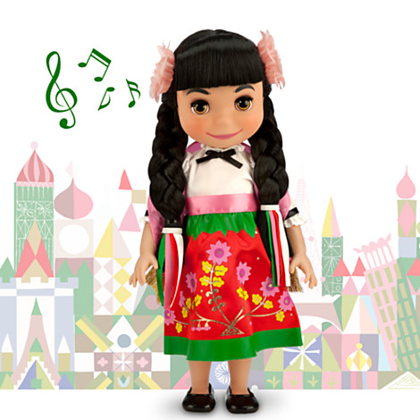 z Disney ''it's a small world'' Maxico Singing Doll - 16'' (พร้อมส่ง)