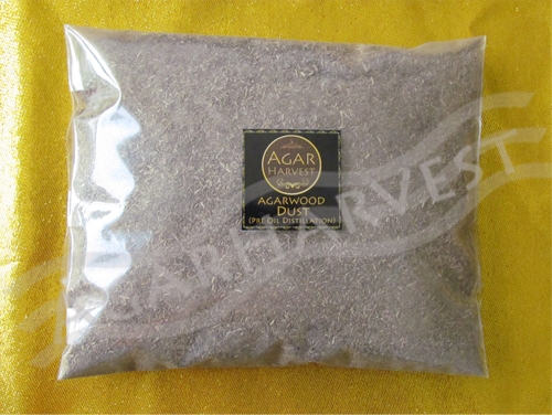 AgarHarvest ไม้หอม อโรม่า ไม้หอมมงคล ผงไม้กฤษณาก่อนกลั่น Agarwood Dust (Pre-Oil Distillation) 5kg