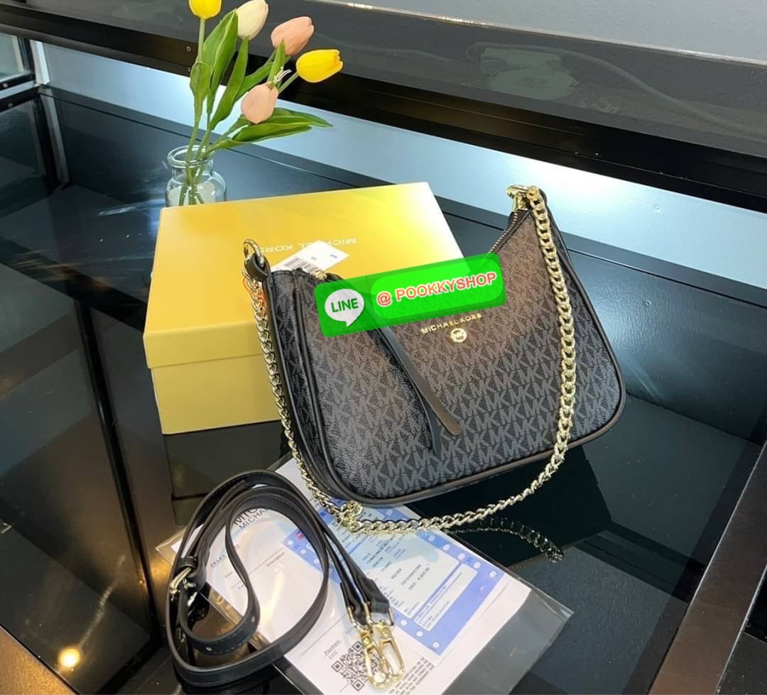 พร้อมส่ง พอร์ช MK MICHAEL KORS มีสายยาว / สายโซ่หนังซาเฟียโน สายโซ่คล้องไหล่ สายสะพายยาวปรับ-ถอดได้