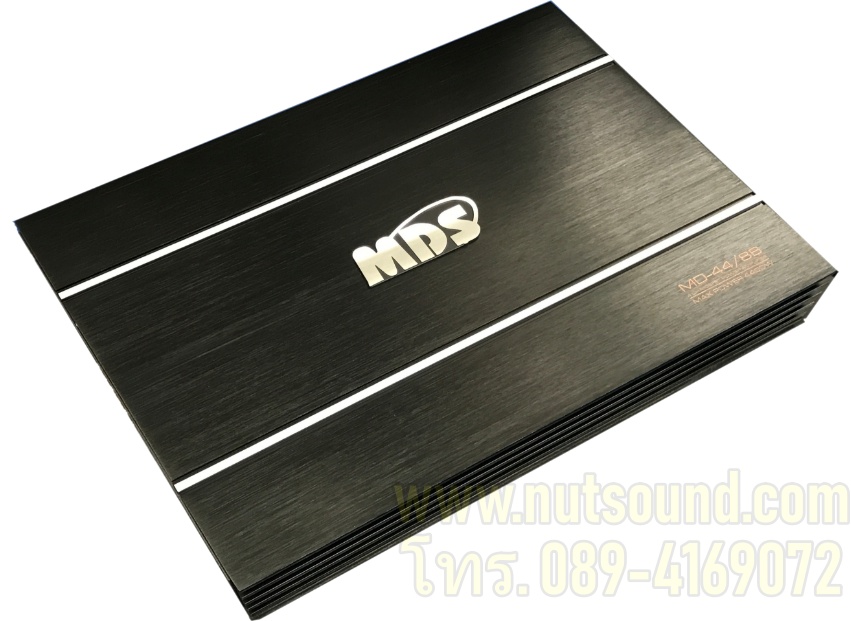 เพาเวอร์แอมป์รถยนต์ 4 ch 4400W ยี้ห้อ MDS