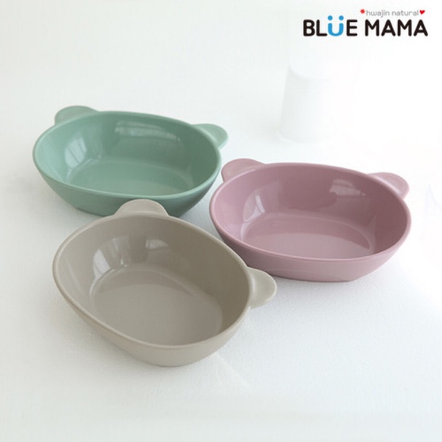 Bluemama ชามหมีซิลิโคน