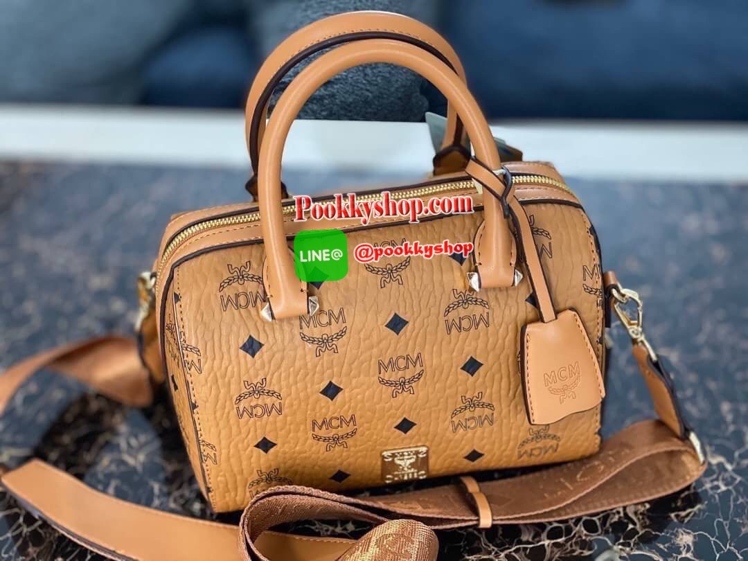 กระเป๋าทรงหมอนMCM หนังแกะแท้ทั้งใบค่ะ