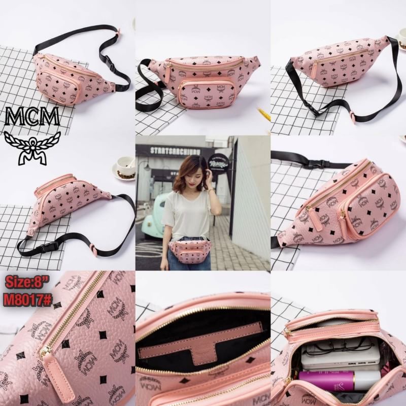 กระเป๋าคาดอก คาดเอว MCM งานพรีเมี่ยม ปั้มครบ พร้อมถุงผ้า