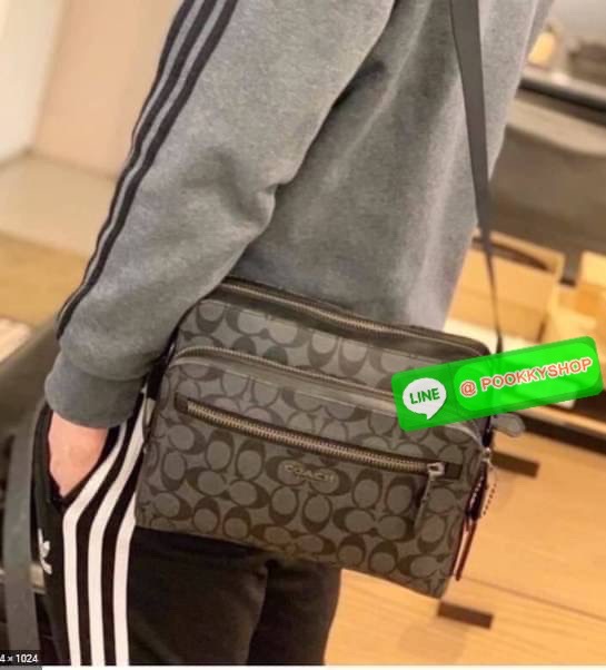 COACH WEST CAMERA BAG IN SIGNATURE ((91485)) ðšāļāļĨāļąāļāļĄāļēāļāļēāļĄāļāļģāđāļĢāļĩāļĒāļāļĢāđāļāļāļāđāļēāļē! āļāļĢāļ°āđāļāđāļēāļŠāļ°āļāļēāļĒāļāļđāđāļāļēāļĒ((āļāļđāđāļŦāļāļīāļāļāđāđāļāđāļŠāļ§āļĒāļāļĩāđāļāļĩāļĒāļ§āļāđāļ°ð)) āļŦāļāļąāļāđāļāđ āđāļĨāļ°āļŦāļāļąāļCanvasāļŠāļ§āļĒāļāđāļ° āļĄāļĩāļāđāļāļāļāļīāļāļŦāļāđāļē//āļāđāļāļāļāļīāļāļāļĨāļēāļāļāļ§āđāļēāļ//āļāđāļāļāļŦāļĨāļąāļāđāļāļāļāļīāļāļāļđāđ āđāļŠāđāļŠāļąāļĄāļ āļēāļĢāļ°āđāļāļāļĢāļ°āļāļģāļ§āļąāļāđāļāđāđāļĒāļāļ°;āļāļĢāđāļāļĄāļāđāļāļāđāļĨ