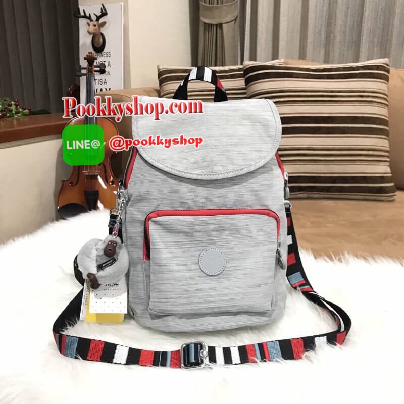 พร้อมส่งความสวย..ราคาสุดคุ้ม! NEW ARRIVAL! KIPLING ART 2WAY BACKPACK กระเป๋าสะพายเป้สไตล์ลำลองรุ่นใหม่ล่าสุดวัสดุ Nylon+Polyester 100% โดดเด่นที่สามารถสะพายได้หลายแบบ ทั้งแบบเป้ หรือใช้สายยาวสะพายไหล่ได้ Crossbodyได้ หูหิ้วเเละสายสะพายลวดลายสวยตามคอนเซปคอ