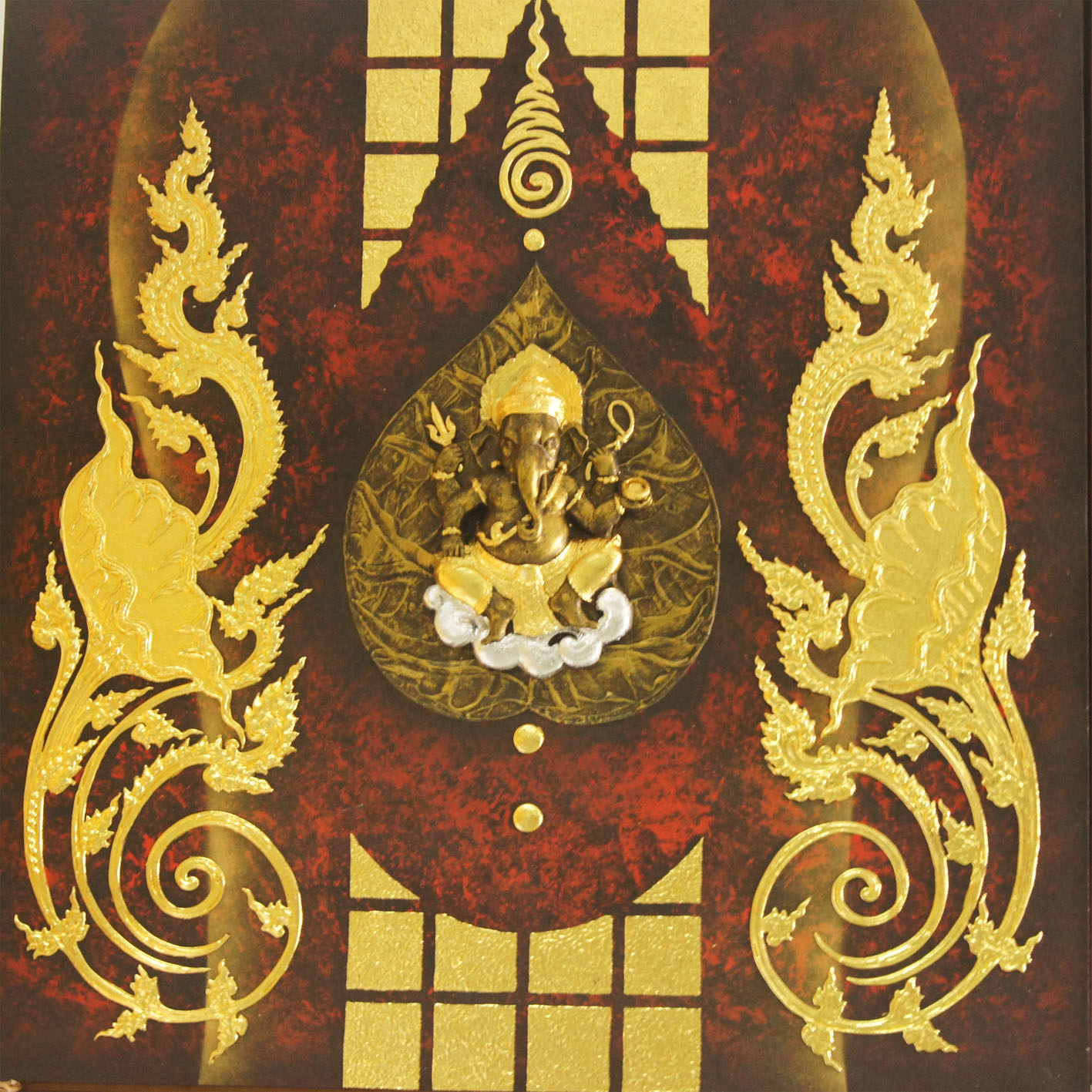 ภาพพระพิฆเนศวรขนาด1x1เมตร
