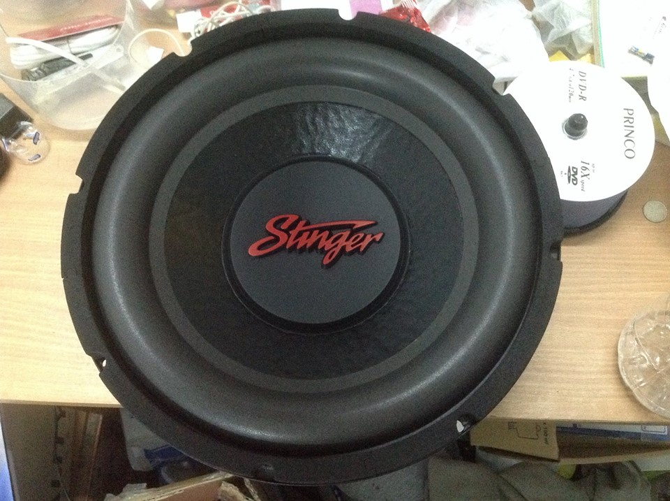 ลำโพงซับวูฟเฟอร์ 12 นิ้ว 750W ว้อยคู่ แม่เหล็ก 1 ชั้น ยี้ห้อ Slinger SL4499 (จำนวน 2 ดอก)