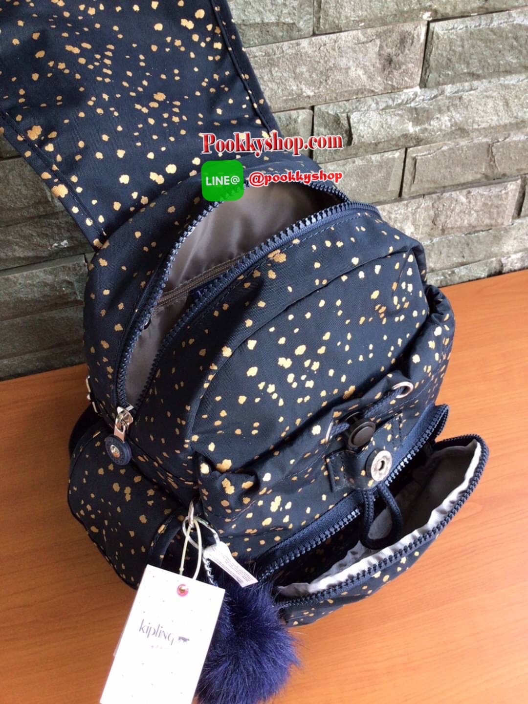 🚚 พร้อมส่ง 🚚 Kipling City Pack Mini Backpack รุ่น K12671 จาก Mayday collection วัสดุ Polyamide100% กันน้ำ แบ่งเป็น 3 ช่องการใช้งาน