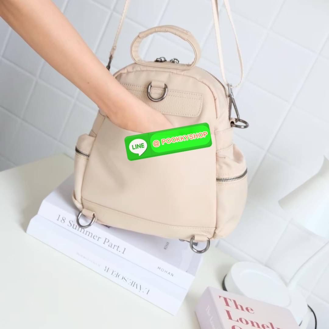 New arrival เป้ถอดสายได้ จะสะพายแบบไหนก้อสวย !! KEEP รุ่น Rouget backpack (ปรับ Collection ใหม่ ) น้ำหนักเบากว่าเดิม