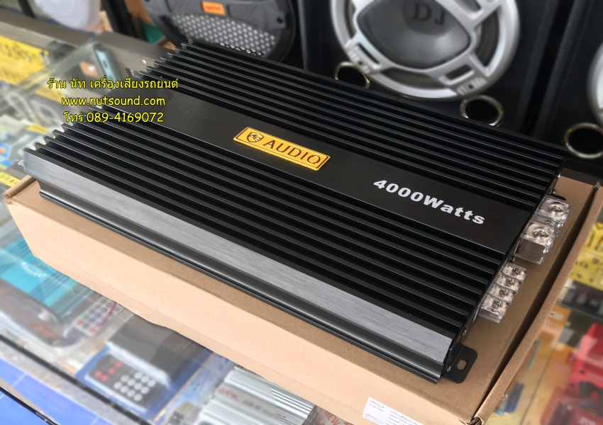 เพาเวอร์แอมป์รถยนต์ คลาสดี 4000 W ยี้ห้อ AE AUDIO