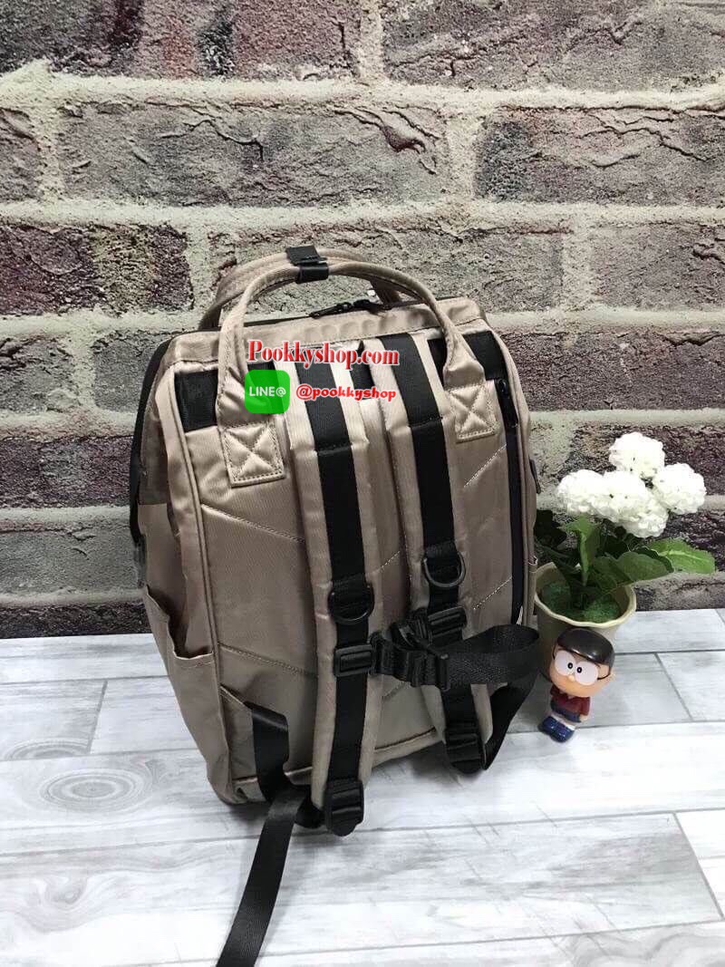 ❤️ 6500 เยน ❤️ งาน3ป้าย/มีไอจีและเฟส ❤️ ภายในมีวดป(code) ANELLO REPELLENCY WATERPROOF SERIES รุ่นชนช้อป!!! กระเป๋าเป้สะพาย ขนาด Classic วัสดุNylon หนา ตัวซิปทุกจุดปิดด้วยpvc กันน้ำซึมผ่าน ภายในมีช่องใส่แล้ปท้อป ด้านหลังบุหนา มีตัวล้อค