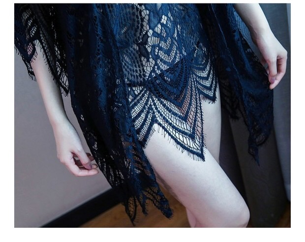 ชุดนอนเซ็กซี่ ชุดนอนแต่งลูกไม้ฉลุสีแดง สวยเซ็กซี่มากๆคะ