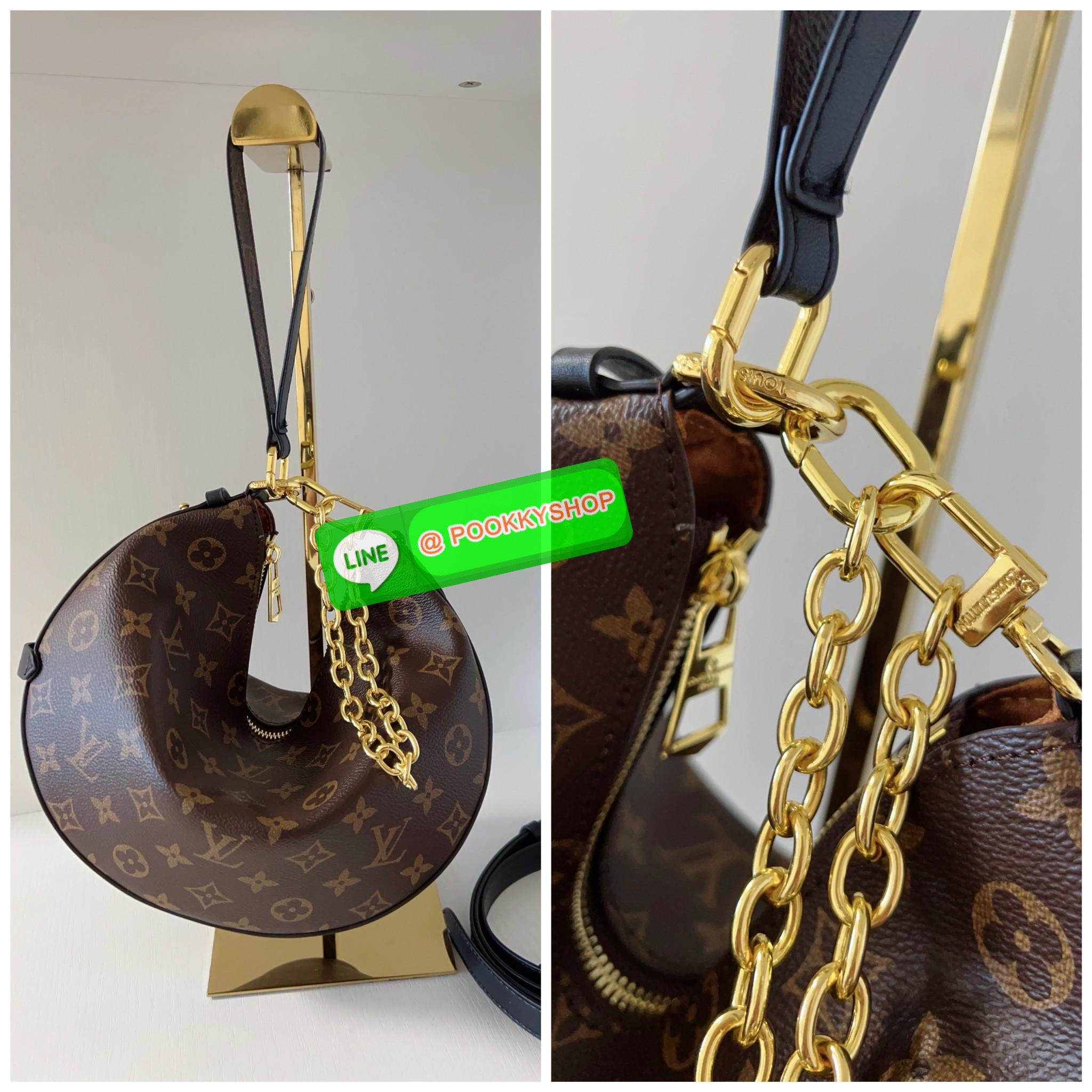 LOUIS VUITTON COOKIE BB MONOGRAM BAG2025🎉🎉 ((vip duty ตปท)) คุณค่าแก่การครอบครอง! กับกระเป๋าดีไซด์สวย เก๋ ทรงพระจันทร์ครึ่งเสี้ยวอันเป็นสัญลักษณ์ของรุ่น