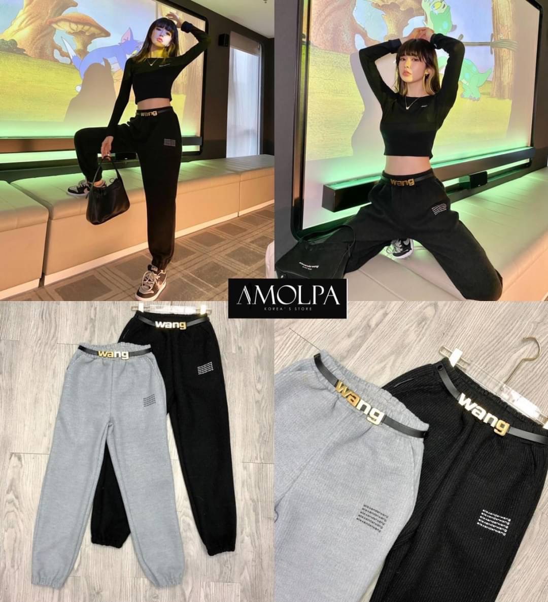 Detail : กางเกง Alexander งานใส่สบาย ชิวๆ แต่งเข็มขัดหัวทองด้านหน้า สวยยเริ่ดดดด งานแน่น ไม่เหมือนใคร ผ้าเก็บทรงสวย งานสวย ใส่แล้วพอดีตัว เข้ารูป ใส่สวยยยมากๆ สามารถใส่ได้ทุกโอกาส งานดีค่ะ แมทซ์กับอะไรก็สวย หรู ดูแพง ห้ามพลาดเลยน้า ป้าย Tag Alexander