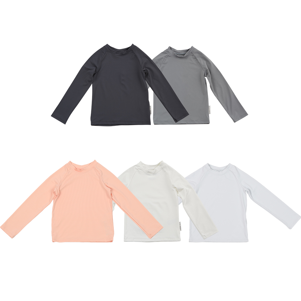 Kidsumplay Simple T-Shirt Rashguard เสื้อว่ายน้ำแขนยาวกัน UV