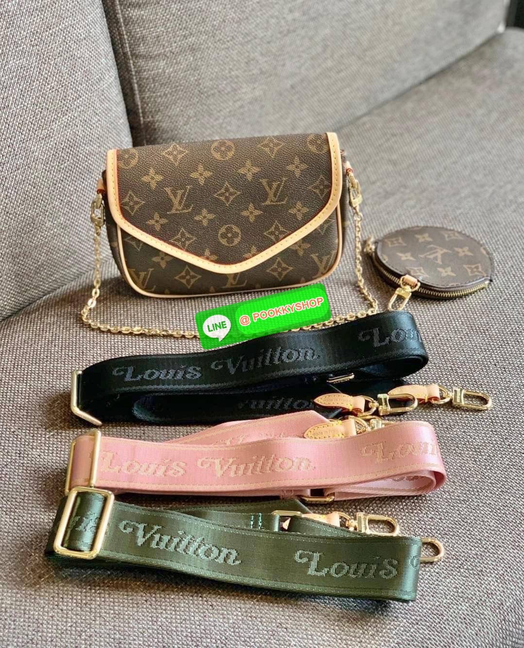 💥LIMITED EDITION LV PREMIUM GIFT LV MULTI POCHETTE ACCESSORIES 💥พร้อมส่งที่ไทย รุ่นหายากมากๆ สุดคุ้ม!! สินค้าพรีเมี่ยมกิ๊ฟ ตปท. ✔️กระเป๋าวัสดุหนังแท้อย่างดี ที่รังสรรค์ออกแบบให้สะพายข้างได้;หรือเปลี่ยนสายเป็นหิ้วหรือคล้องไหล่ได้