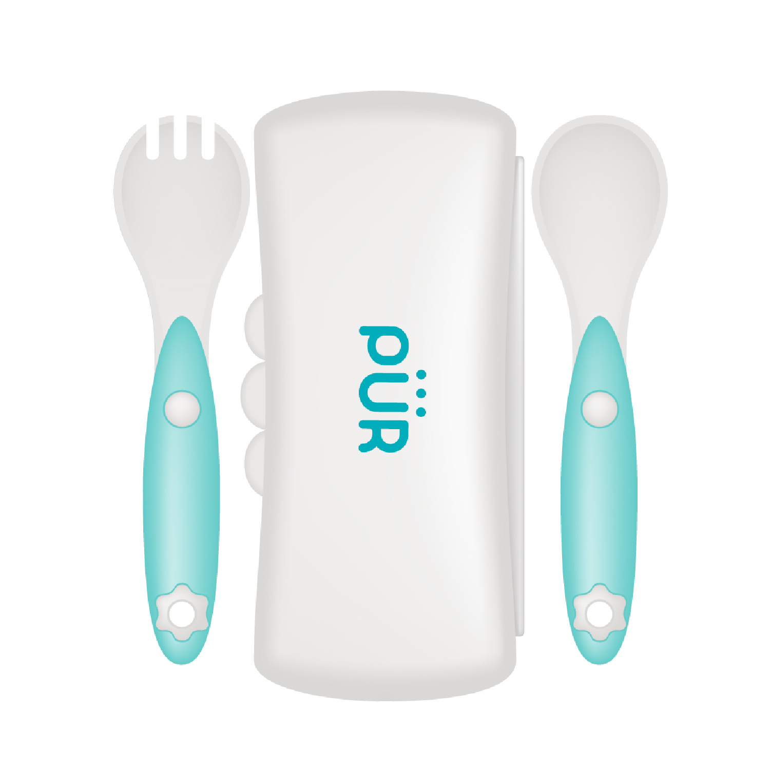 Pur ชุดช้อนส้อม พร้อมกล่องเดินทาง