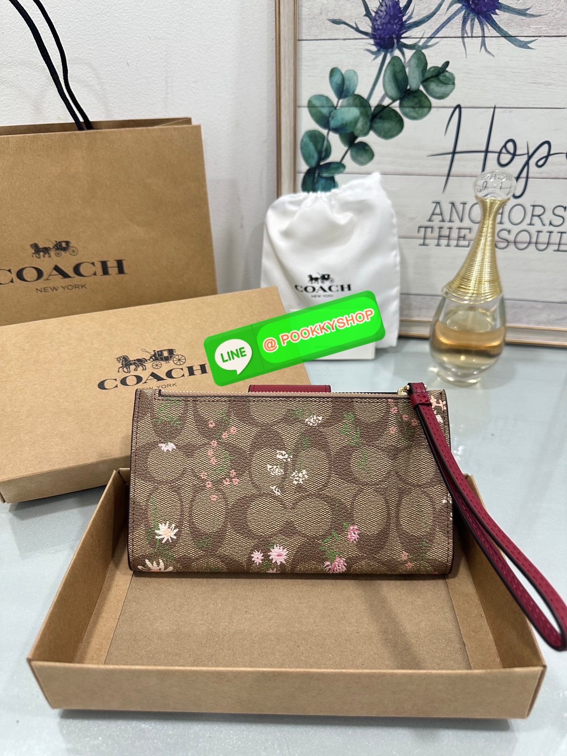 Coach Tech Phone Wallet In Colorblock Signature COLOR: signature canvas/