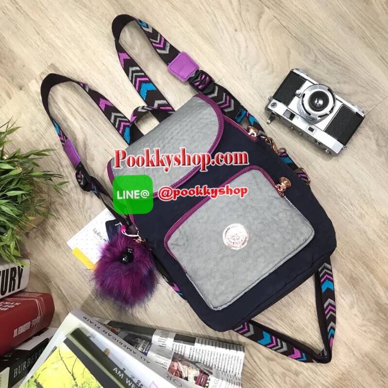 พร้อมส่งความสวย..ราคาสุดคุ้ม! NEW ARRIVAL! KIPLING ART 2WAY BACKPACK กระเป๋าสะพายเป้สไตล์ลำลองรุ่นใหม่ล่าสุดวัสดุ Nylon+Polyester 100% โดดเด่นที่สามารถสะพายได้หลายแบบ ทั้งแบบเป้ หรือใช้สายยาวสะพายไหล่ได้ Crossbodyได้ หูหิ้วเเละสายสะพายลวดลายสวยตามคอนเซปคอ