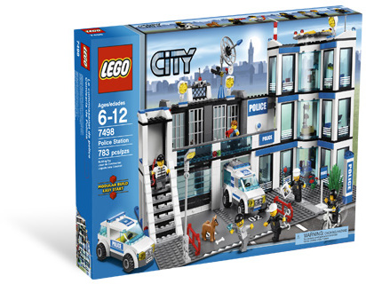 LEGO 7498 : Police Station กล่องยับจากการขนส่ง