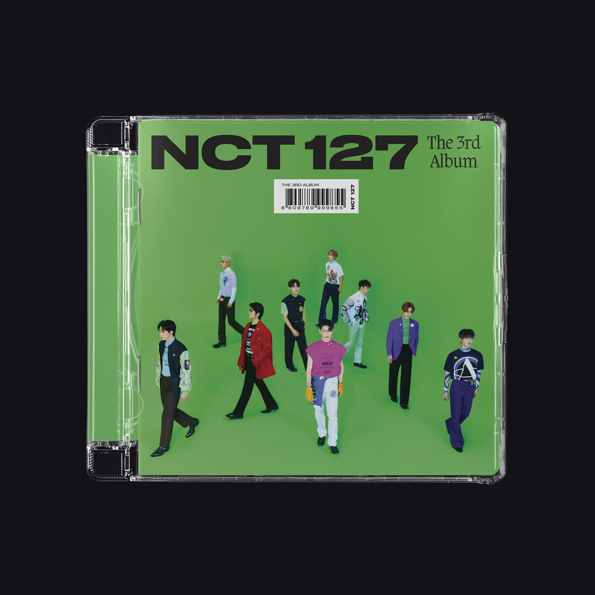 NCT 127 3rd Album - Sticker Jewel Case Ver. (Random Cover)