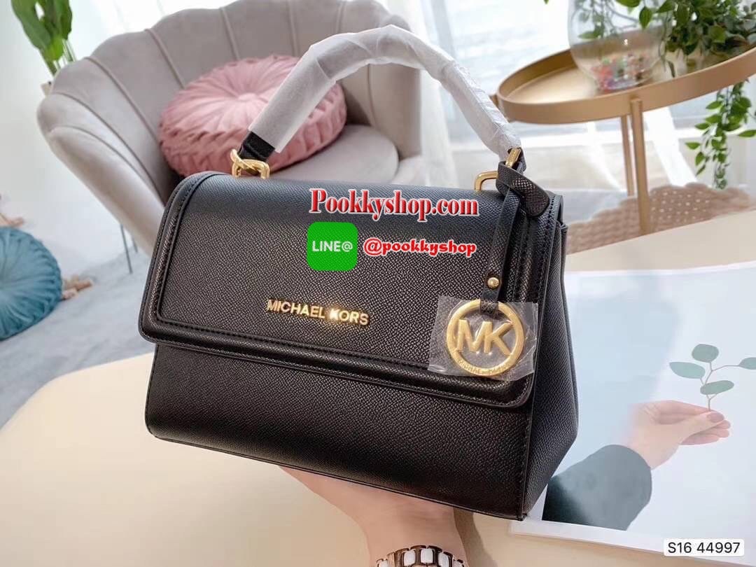 MICHAEL MICHAEL KORS Saffiano Leather สีดำ(มีสีเดียว) 100% Saffiano Leather