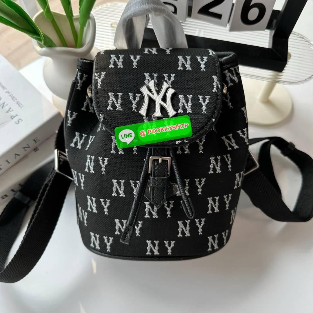 กระเป๋าเป้ NY MLB สะพายข้าง ใส่โทรศัพท์ได้ทุกรุ่น สายสปอร์ตปรับระดับได้