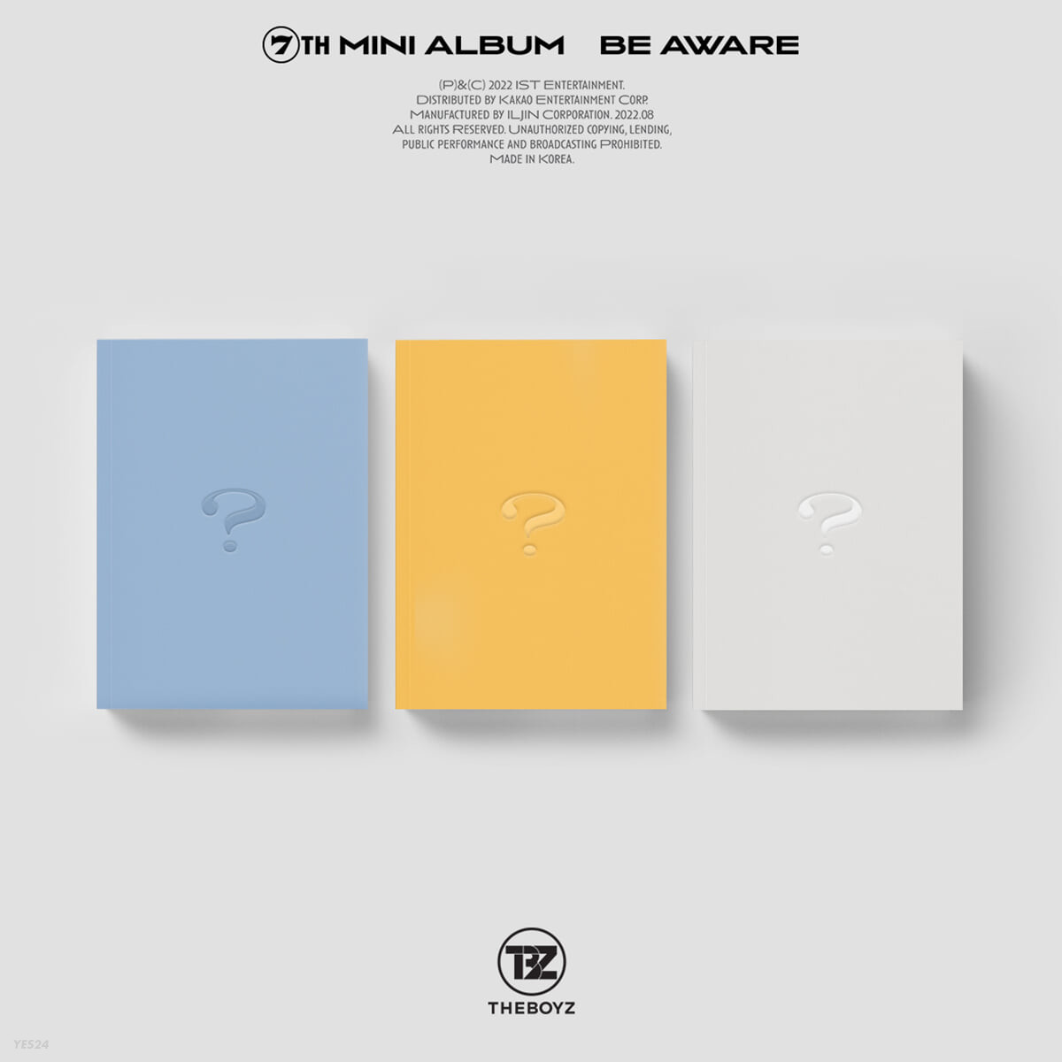 THE BOYZ 7th Mini Album - BE AWARE ระบุเวอร์ชั่น