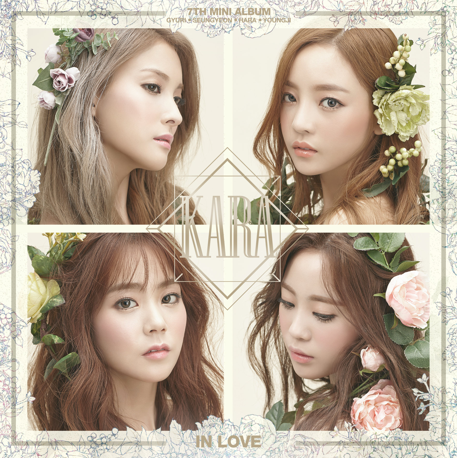 KARA 7TH MINI ALBUM - IN LOVE