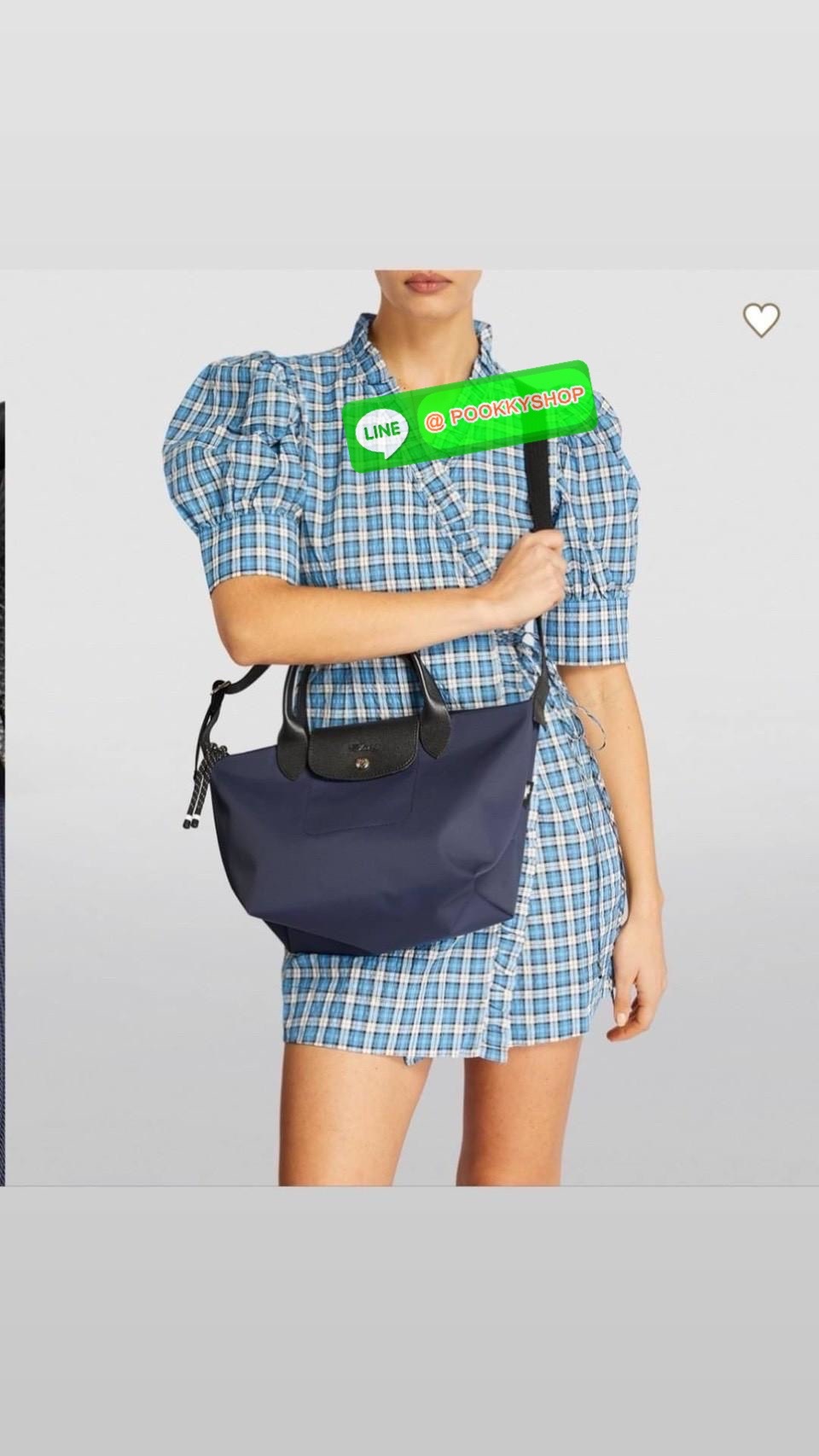 LONGCHAMP LE PLIAGE ENERGY MEDIUM HANDBAG 🔖กระเป๋าสะพายไหล่/ถือ คอลเลคชั่นใหม่สไตล์เรียบหรู ขนาดกลางจุของได้เยอะ