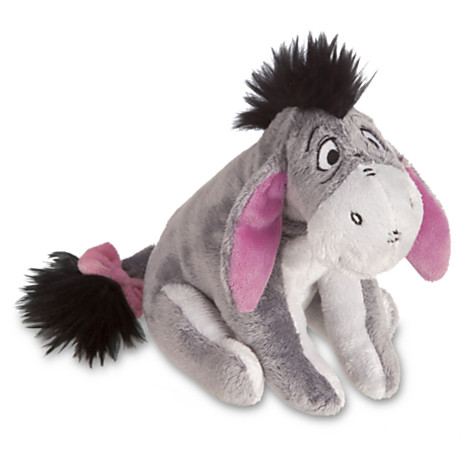 Z Eeyore Plush - Winnie the Pooh - Mini Bean Bag - 7''