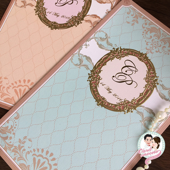 การ์ดแต่งงานวินเทจ