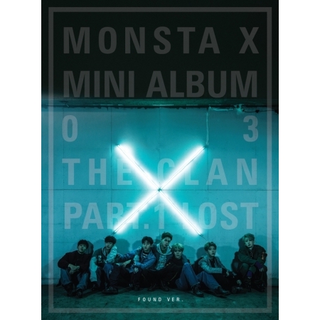 MONSTA X 3RD MINI ALBUM - THE CLAN 2.5 PART.1 LOST (FOUND VER.)