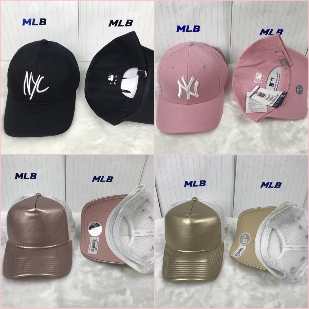หมวก NY พร้อมส่งทุกแบบค่ะ ส่งฟรี ems จ้า