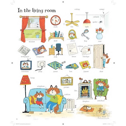 Usborne Big Book of English Words หนังสือคำศัพท์ภาษาอังกฤษ สำหรับเด็ก