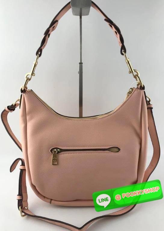 Coach C9190 Jules Hobo Shoulder Crossbody bag Refined pebble leather Inside zip and multifunction pockets Zip-top closure, fabric lining Detachable handle with 11" drop Outside zip pocket