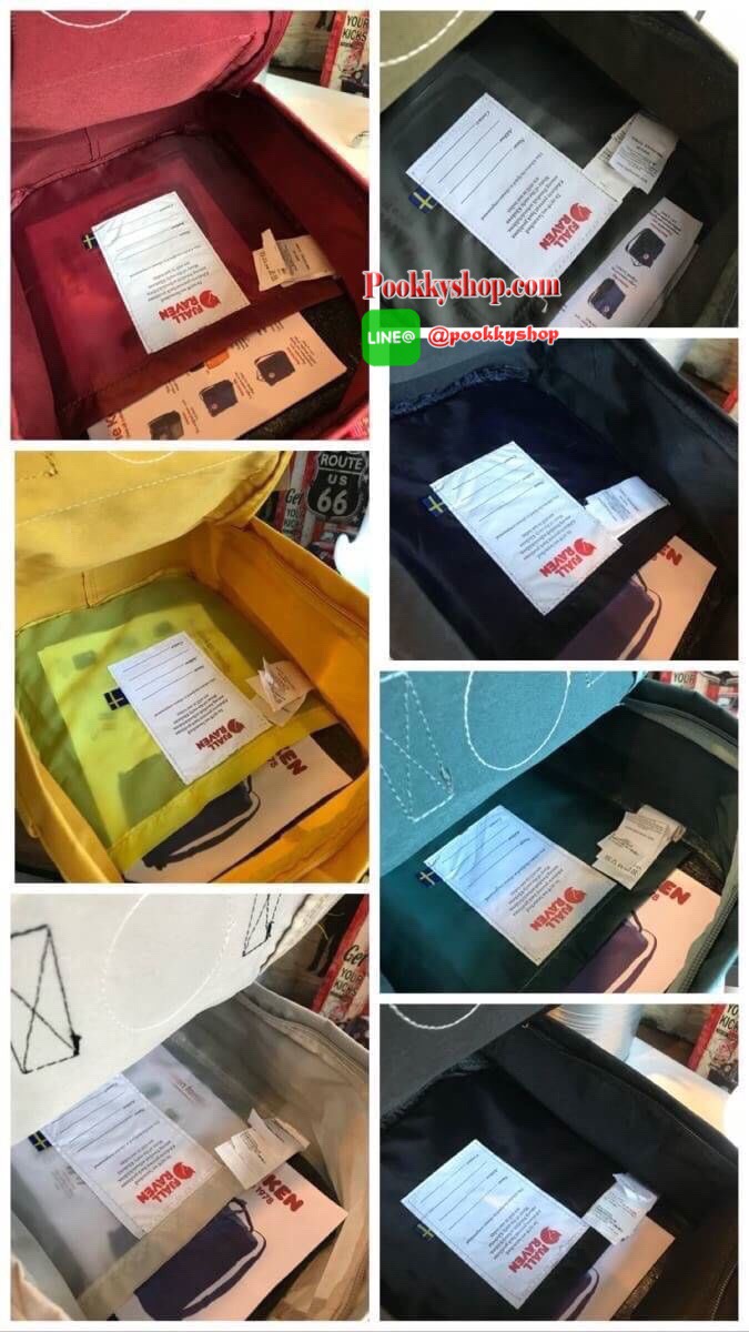 Kanken backpack รุ่น mini แบรนด์ดังจากสวีเดนที่นิยมกันมากในหมู่วัยรุ่น กระเป๋าเป้ที่มีน้ำหนักเบา แต่มีความทนทาน และช่องว่างต่างๆมากขึ้น มีซิปหน้าสำหรับใส่ของกระจุกกระจิก และหูหิ้วทั้งด้านหน้าและด้านหลัง สำหรับการหิ้วถือได้สะดวก ใส่มินิไอแพค กระเป๋าสตางค์ย